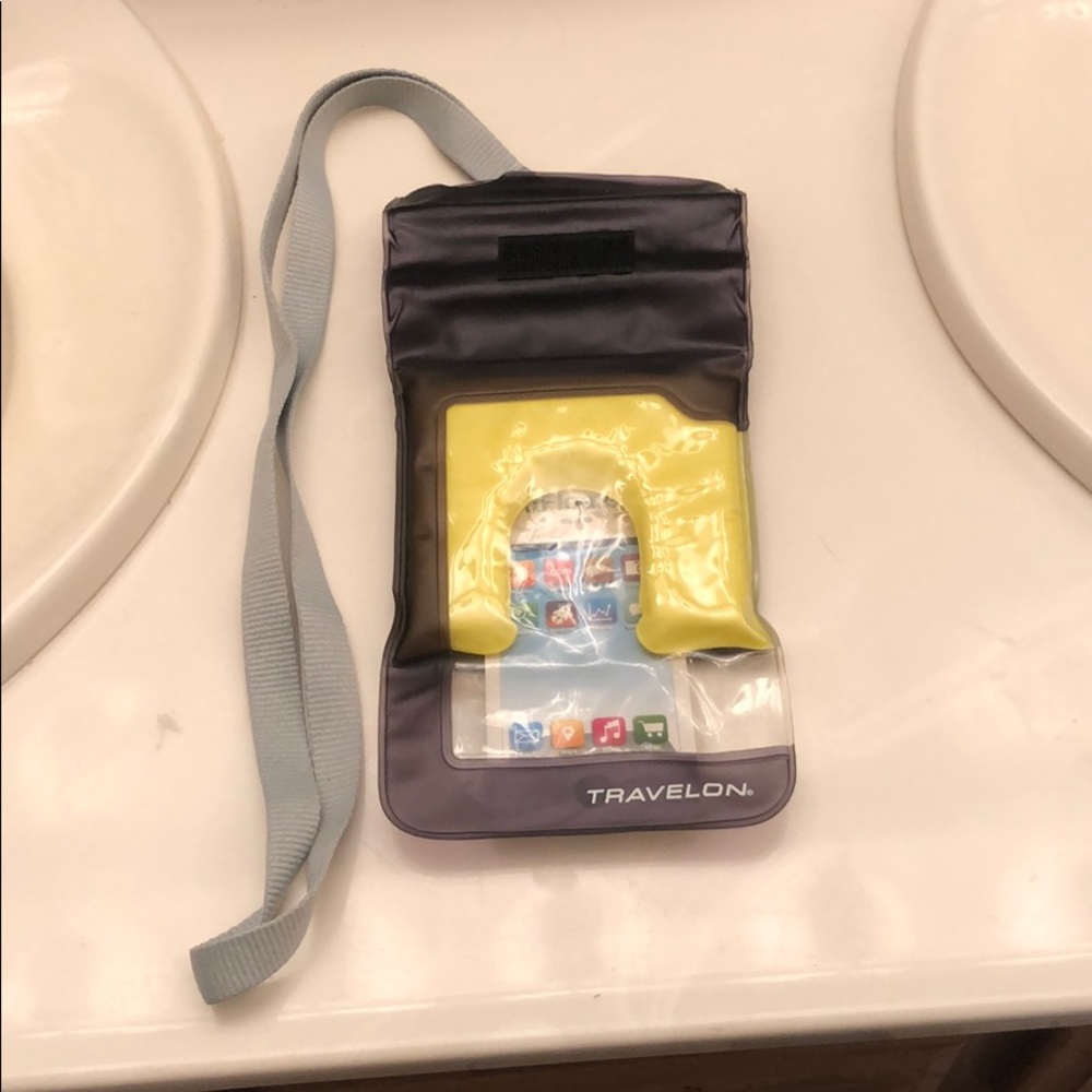 Waterproof phone holder